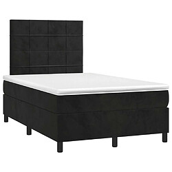 Avis Sommier à lattes,Cadre à lattes de lit pour Adulte matelas et LED Noir 120x200 cm Velours -MN57909