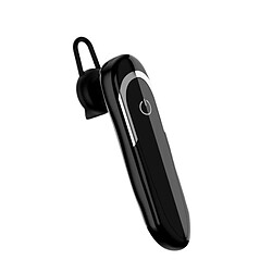 Wewoo Écouteur Bluetooth D5 Type d'oreille suspendue Affaires Étanche Anti-sueur Réduction de bruit Écouteurs HiFi Casque Noir 