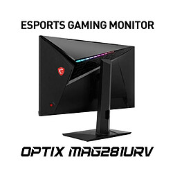 Ecran d'ordinateur - MSI - Optix MAG281URV - 28 - 60 Hz