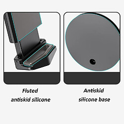 Universal Support de bureau pour tablette iPad Mini 360 Support de réglage multi-angle Filmer Vidéo Live Conférence | Représentant du support téléphonique (noir) pas cher