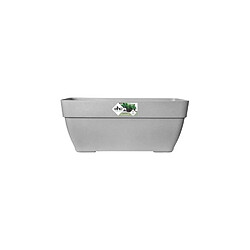 ELHO Bac a terrasse Vibia 80 - Gris béton vivant - Extérieur - L 34,2 x W 77,4 x H 33,2 cm