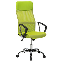 Beliani Chaise de bureau Vert citron DESIGN