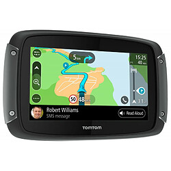 Tom Tom GPS Moto TomTom Rider 500 Cartographie Europe 49 pays, Traffic, Zones de danger à vie, Appel Mains Libres