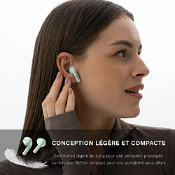 Edifier Écouteurs sans fil X2s True, Bluetooth 5.3, pilotes dynamiques 13 mm, léger, suppression du bruit AI - Vert pas cher