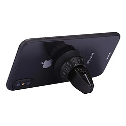 Wewoo Support Holder noir pour l'pour iPhone, Samsung, Sony, Lenovo, HTC, , et d'autres Smartphones Silicone Sucker universel de de téléphone de ventilation d'air de voiture pas cher