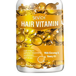 Avis Capsule De Sérum De Vitamine De Cheveux Avec Des Cheveux De Réparation D'huile De Vitamines B5 Pour Les Femmes Orange