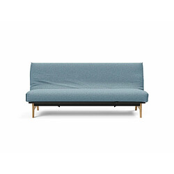 Inside 75 Canapé Lit ASLAK 120 Nordic Cover Soft Spring tissu 525 Mixed Dance Light Blue