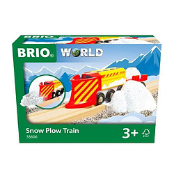 Brio World Train Chasse-neige - Accessoire Circuit de train en bois - Ravensburger - Mixte des 3 ans - 33606