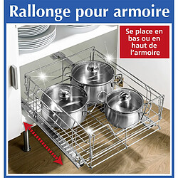 WENKO Système-Rallonge pour armoire Maxi - Chromé