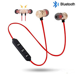 GUPBOO Casque Bluetooth sans fil 5.0, casque tour de cou, casque stéréo, casque de sport mobile, casque tout corps avec micro