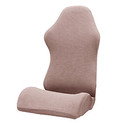 Housse De Protection Pour Fauteuil Pivotant Pour Ordinateur Extensible Kaki