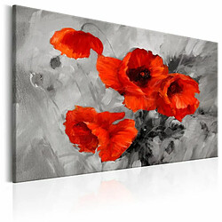 Paris Prix Tableau Imprimé Steel Poppies 80 x 120 cm 