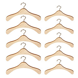 cintre en bois 5pcs Cintre pour poupée 1/3 + 5pcs Cintre pour poupée 1/4