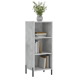 Avis Maison Chic Buffet,Meuble de Rangement,commode pour salon,Cuisine gris béton 34,5x32,5x90 cm bois d'ingénierie -MN77451