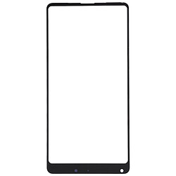 Wewoo Écran avant lentille en verre pour Xiaomi Mi Mix 2S (noir)