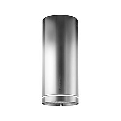 Falmec Hotte decorative ilot Polar Light Acier inox 304 brossé, diamètre 35 cm