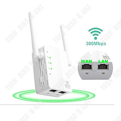 Tech Discount TD® Répéteur amplificateur de signal wifi /Routeur WIFI sans fil / Huate Vitesse de transmission 300 Mbps / 