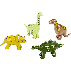 Klein Funny puzzle, 4 dinosaures magnetiques