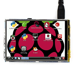 Wewoo 3,5 pouces 320x480 TFT LCD à écran tactile pour Raspberry Pi 