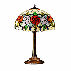 Lampe de bureau Viro Rosy Multicouleur Zinc 60 W 40 x 60 x 40 cm