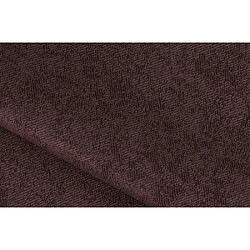 Acheter VENESETTI Canapé d'angle convertible - LARSON - en tissu Luxe, 5 places, bordeaux, angle droit (vu de face)