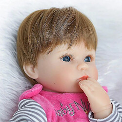 Universal 40 cm Reborn Baby Simulation Doll Toy Girl Lifekelike avec bouche magnétique 