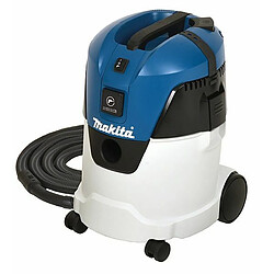 Makita VC 2512 L Aspirateur eau et poussière, Classe L, Aspirateur industriel, 1000 W