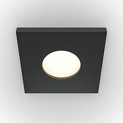 Maytoni Share Carré Encastré Downlight Noir GU10 IP65