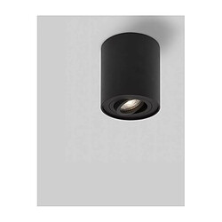 NOVA LUCE Plafonnier GOZZANO Sable Noir GU10 10 W H12,5