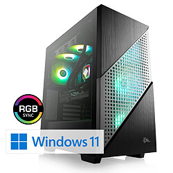 CSL-Computer Gaming PC M10280H PC Gaming CSL M10280H, AMD Ryzen 7 7800X3D (8x 4200 MHz), Radeon RX 7900 XT, 16 Go DDR5 RAM, M.2 SSD 1000 Go, Windows 11 Famille