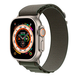 Apple Watch Ultra (GPS + Cellulaire) 49mm Boîtier en titane et Boucle Alpine vert - Reconditionné