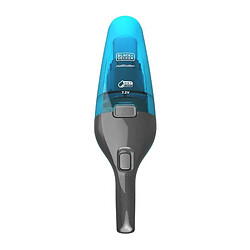 Black & Decker BLACK+DECKER WDC215WA-QW - Aspirateur a main - Dustbuster Lithium Eau et poussiere 7,2V - Indicateur LED - Bleu