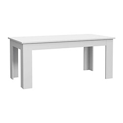 PILVI Table a manger - Blanc - L 180 x I90 x H 75 cm pas cher