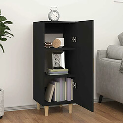 Avis Maison Chic Buffet,Meuble de Rangement,commode pour salon,Cuisine Noir 34,5x34x90 cm Bois d'ingénierie -MN60125