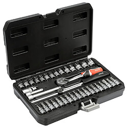 YATO Kit d'outils de 38 pièces en métal Noir YT-14471