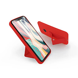 MOOOV Coque semi-rigide magnétique avec support pour Huawei Y6 2019 / Y6s / Honor 8A - rouge