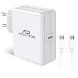 Advance PowerFlex Chargeur mural USB-C 65W (Blanc) - Chargeur secteur universel 65W avec une sortie USB-C - Blanc ( Catégorie :