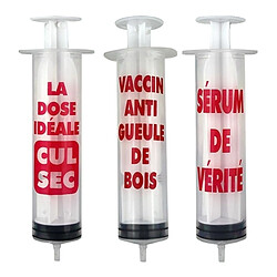 Acheter Totalcadeau Verres à shot seringues (lot de 6) - shooter originale