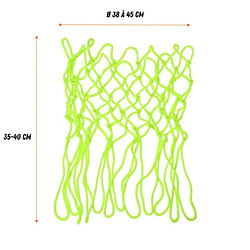 Acheter Bumber Filet de panier basket-ball phosphorescent - Ghost - Adaptabilité universelle et Installation facile