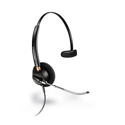 Plantronics Encorepro HW520 Cuffie con Microfono Nero