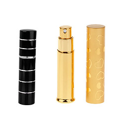 2 pièces de bouteilles portatives rechargeables portatives de maquillage de parfum 10ml 7ml