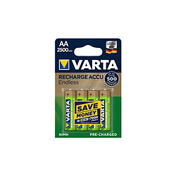 Varta PilesNiMH Mignon AA 2500mAh Blister (Pack de 4) 56686 101 404