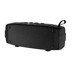 Yonis Enceinte Bluetooth Extérieure Stéréo Sans Fil Waterproof Choc Et Poussière Enceinte Bluetooth Étanche Antichoc Son Stéréo TWS Radio FM Aux TF Noir YONIS