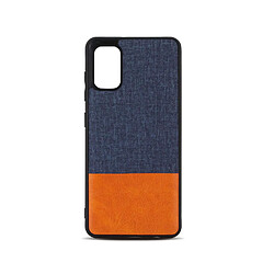 MOOOV Coque souple bi-matière pour Samsung A41 - bleue et orange