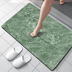 LUUCOZK Tapis de bain antidérapants absorbants à séchage rapide, décoration de salle de bain, motif 2-60 x90CM 