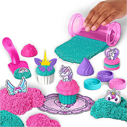 Spin Master Sable cinétiqe Kit de pâtisserie licorne