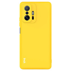 Coque en TPU IMAK anti-rayures jaune pour votre Xiaomi 11T/11T Pro 