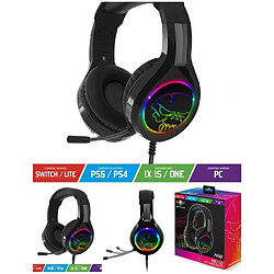 Avis Casque Gamer SPIRIT OF GAMER PH8 MULTI-PLATEFORME SWITCH XBOX PS4 PS5 PC Gaming PRO