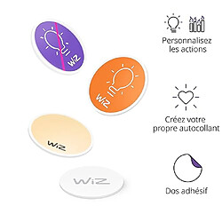 Wiz Nfc Tag- Eclairage LED Connecté - Contrôle Facile en Passant Votre Téléphone devant