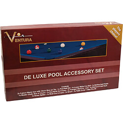 Ventura Kit d'accessoires de billard De luxe Kit d'accessoires de billard Ventura De luxe